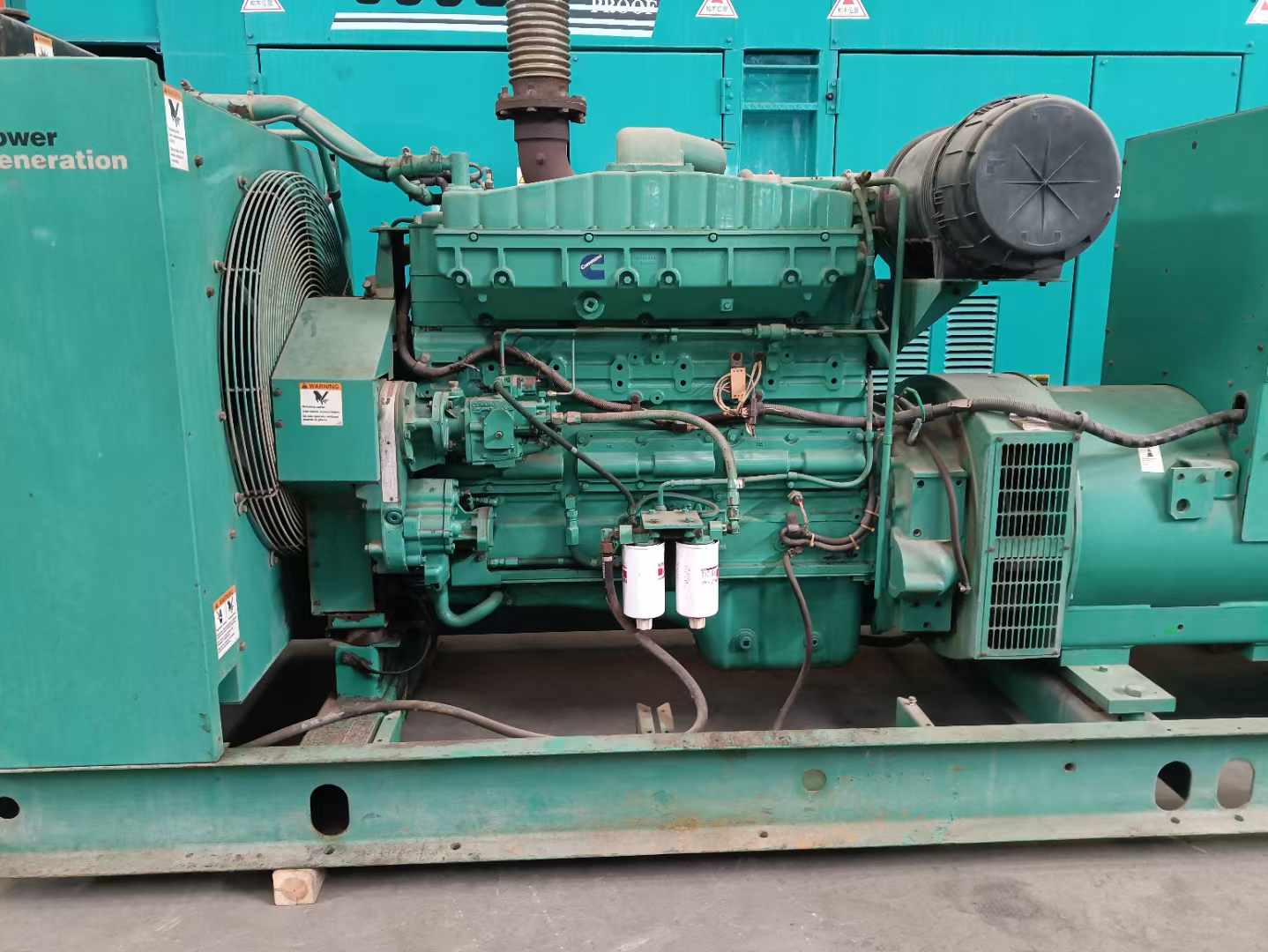 兴县过载会对 600kW 柴油发电机组造成哪些损害?